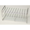 Portoir en inox 50 places pour tube 5ml/dia 13mm (1pc)