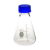 Erlenmeyer en verre boro 3.3 à bouchon vissant 100ml (1pc)