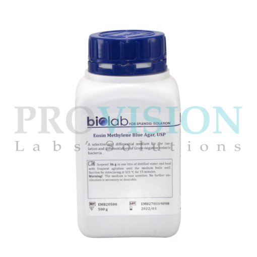 Gélose EMB (Eosin Methylen Blue)