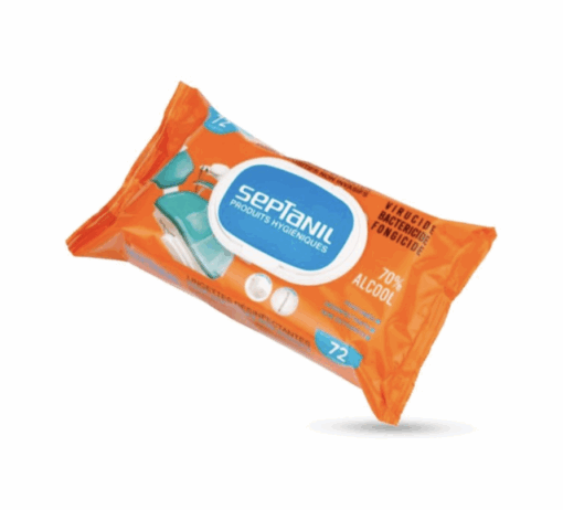 LINGETTE DESINFECTANTE MEDECIN (72PIECES)